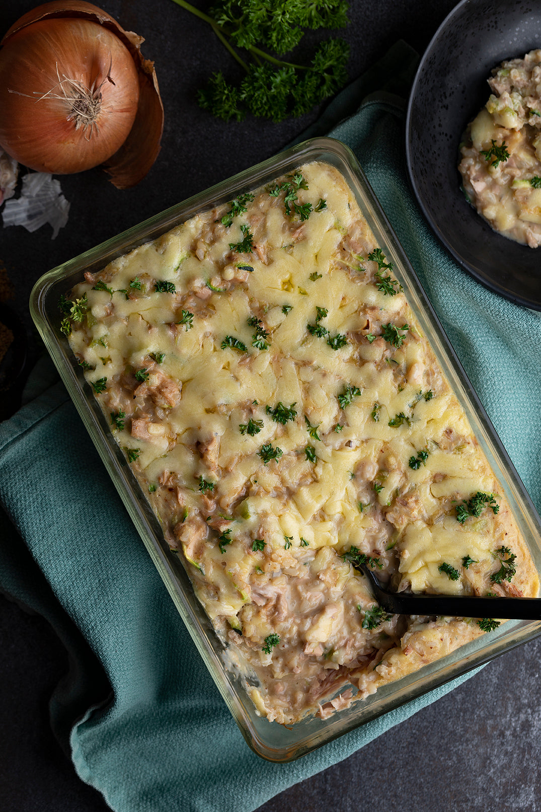 Tuna and Rice Bake