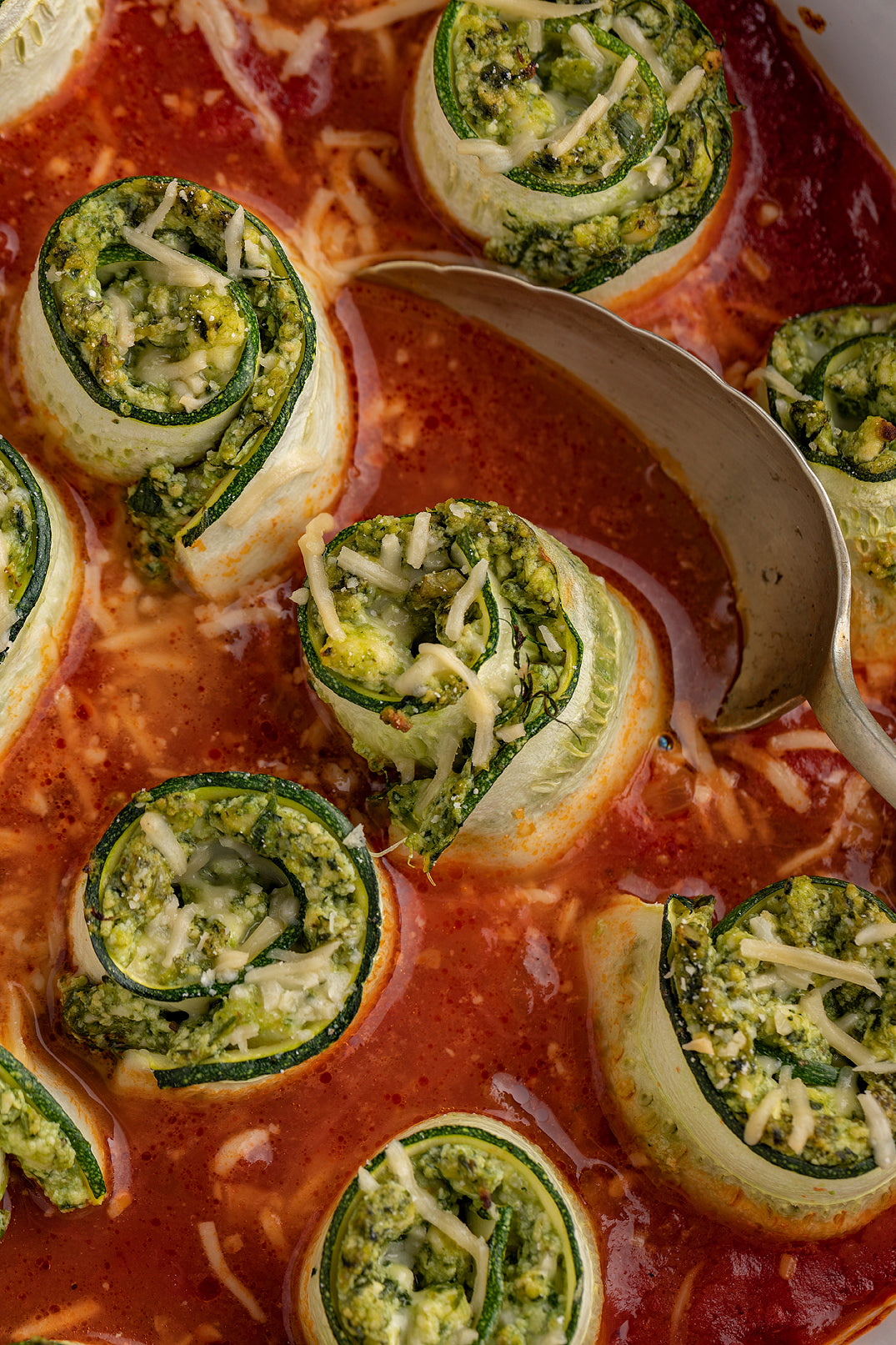 Ricotta, White Fish & Zucchini Cannelloni