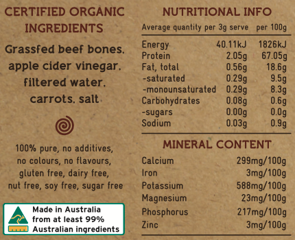 
                      
                        FODMAP Beef Bone Broth (organic)
                      
                    