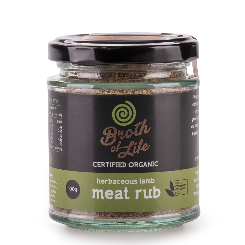 Kruidige Lamsvlees Rub (biologisch) 