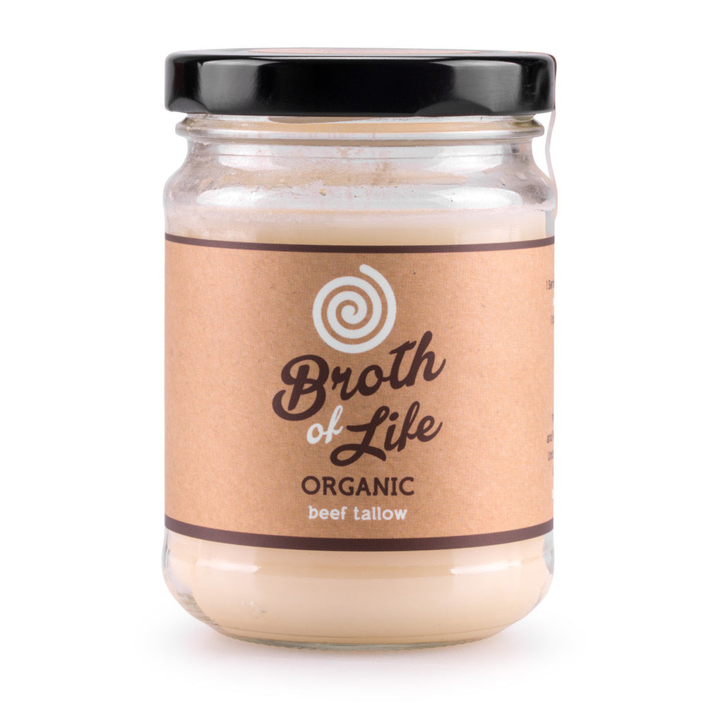 150 gram jar of organic beef tallow